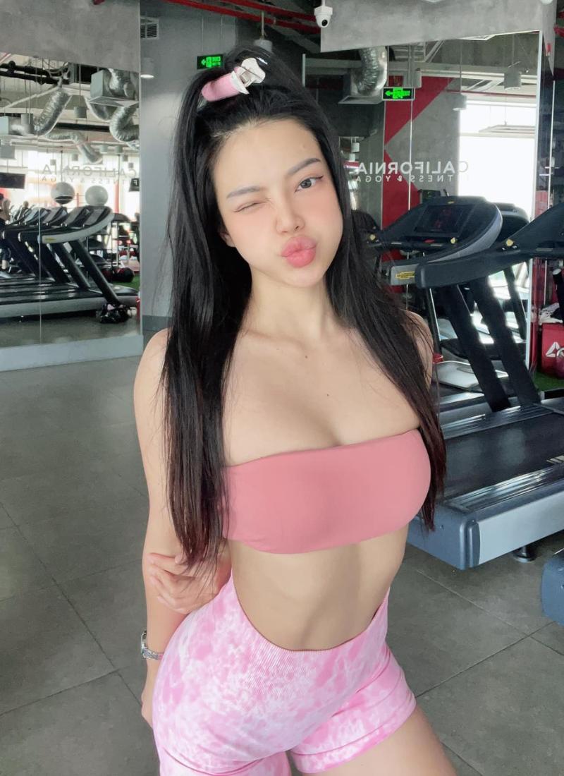 ảnh gái sexy tập gym