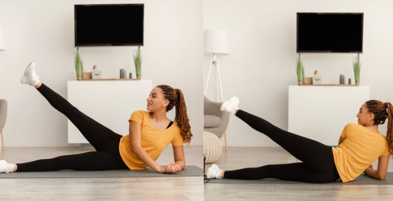 Bài tập 7: Side Leg Raises