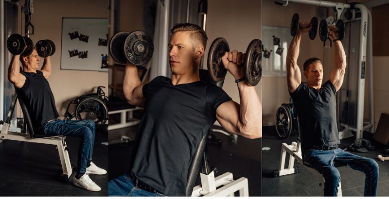Bài tập Dumbbell Shoulder Press