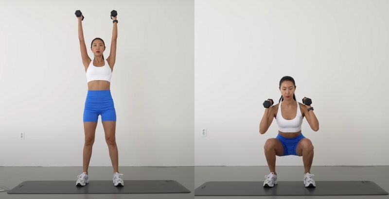 bài tập lưng xô cho nữ DB Thruster