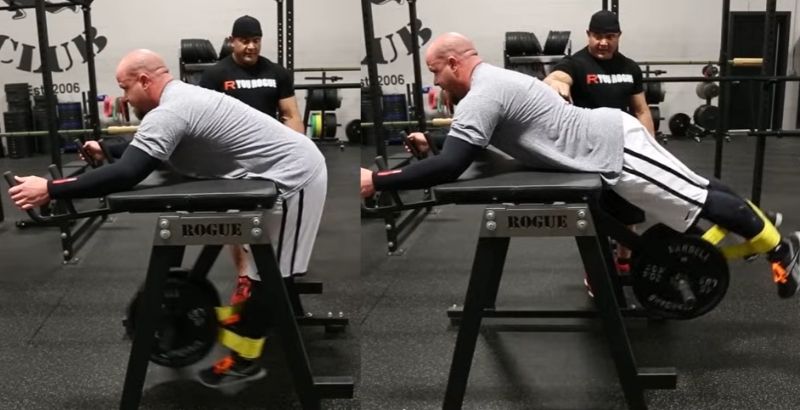 Máy Hyperextension Ngược - Reverse Hyperextension Machine