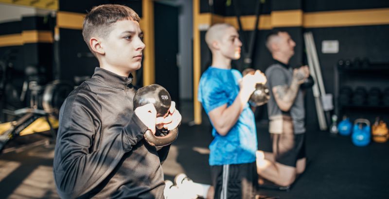 Tập gym tuổi 14 mang lại nhiều lợi ích cho sức khỏe