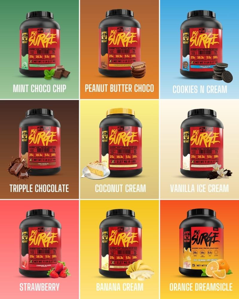 Whey vị nào ngon nhất? Top những vị được ưa chuộng nhất của Iso Surge