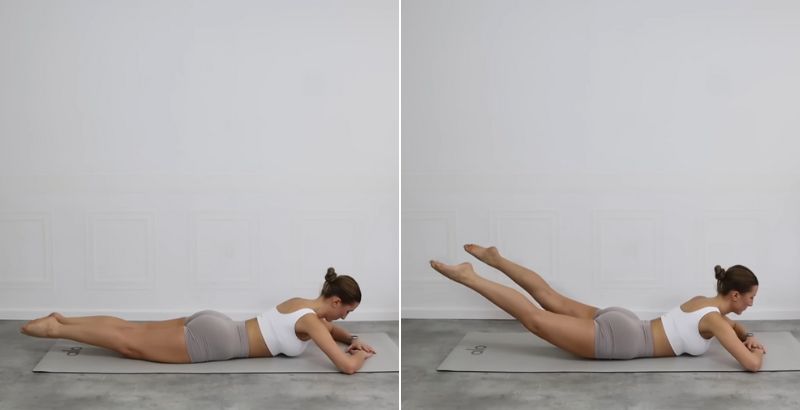 bài tập cho mông chữ H open up butt pulses