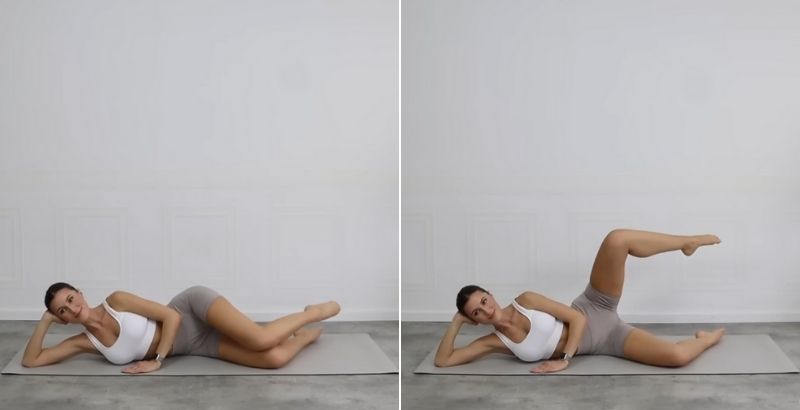 bài tập cho mông chữ H side hip opener
