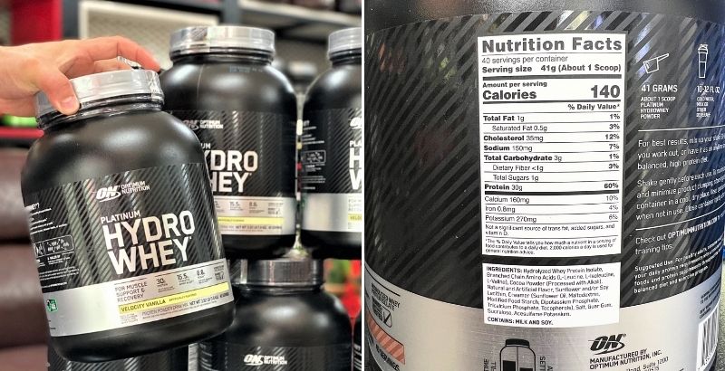 top 4 whey protein bán chạy nhất 2025